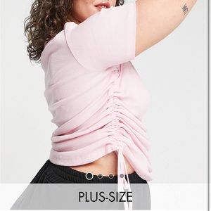 Asos pink shirt